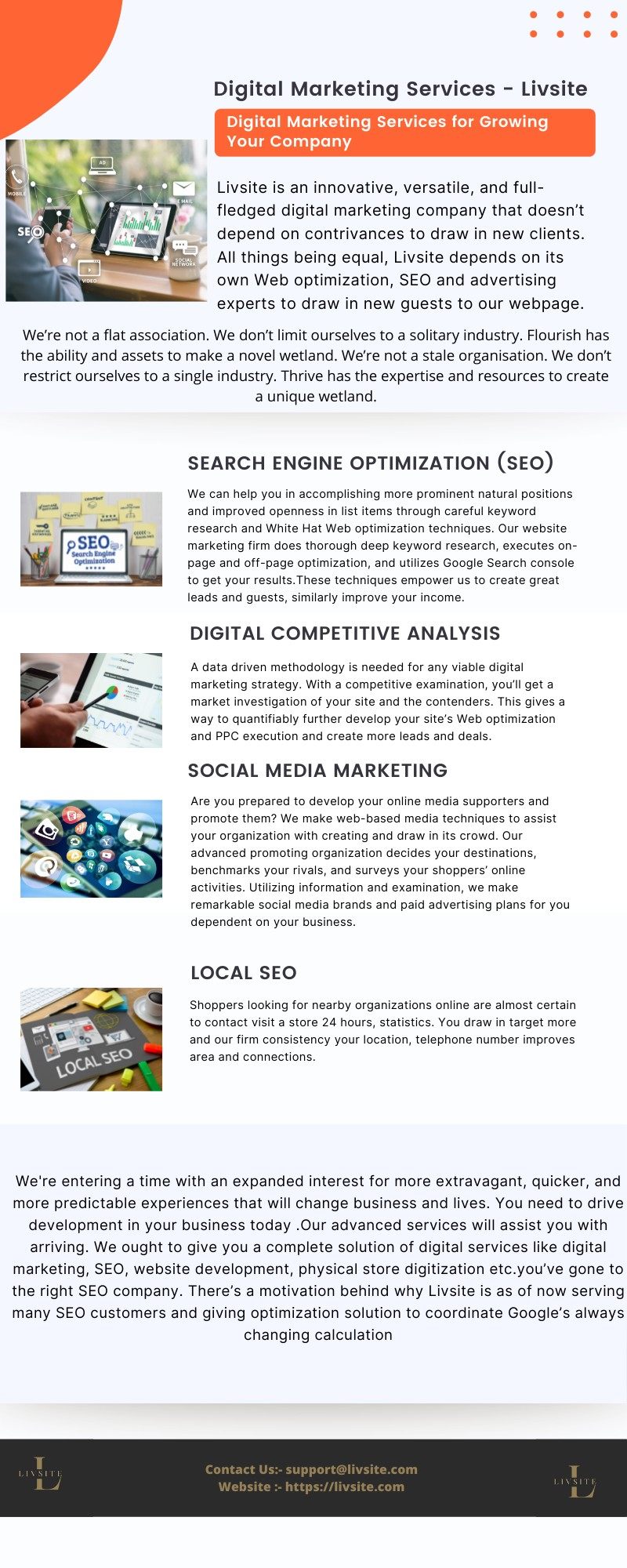 Digital Marketing Services - Livsite